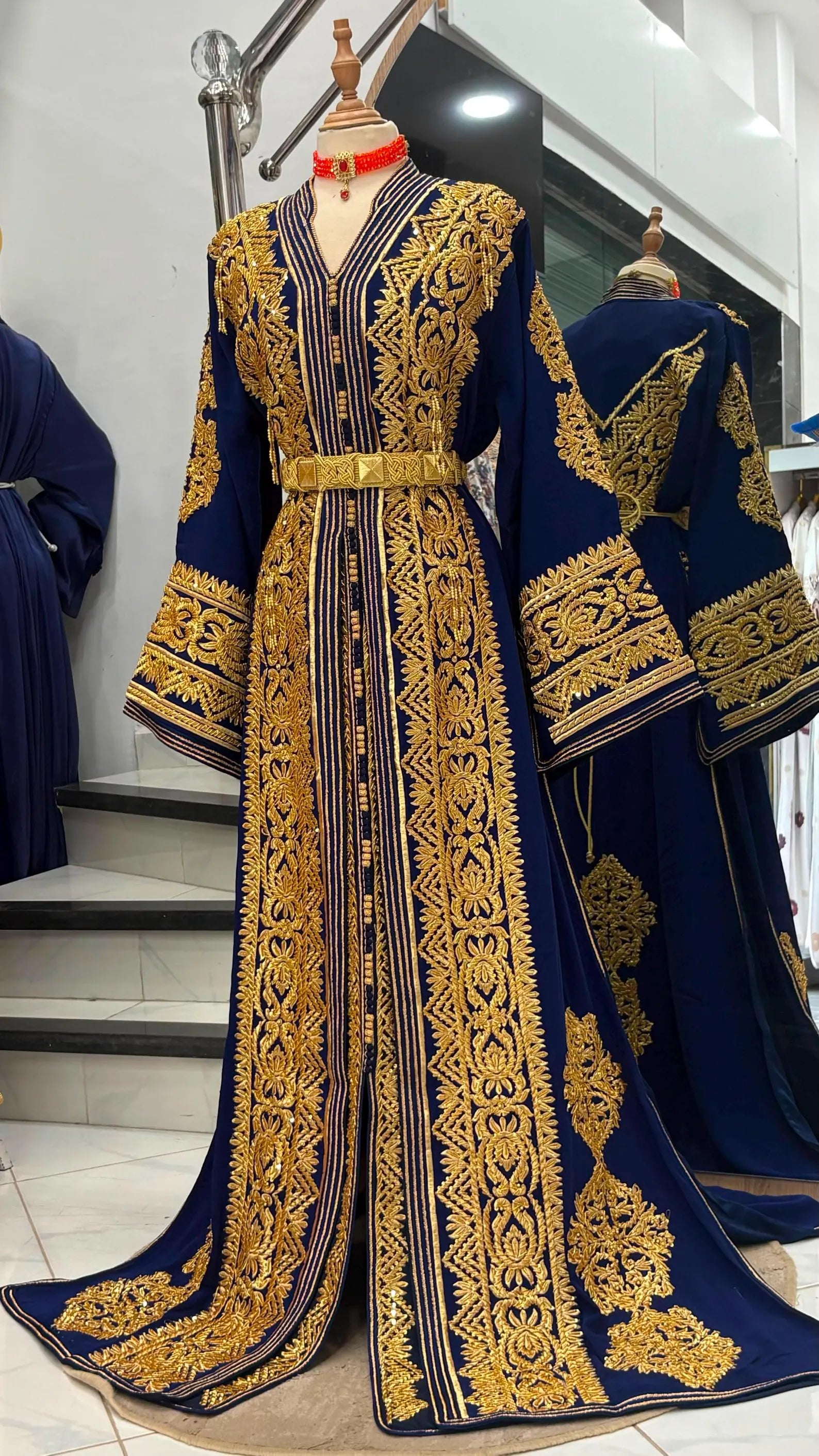 Traditional Moroccan caftan